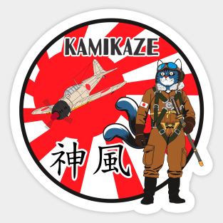 Imperial kamikaze Tom Sticker